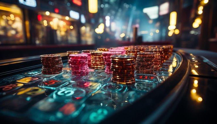 Desktop browser view of live roulette table with betting interface
